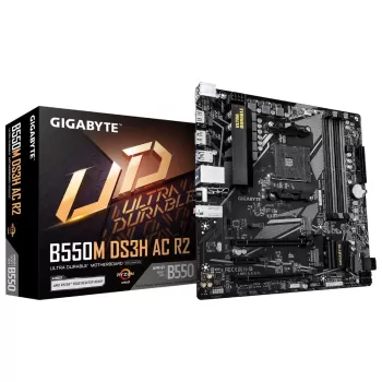 Motherboard Gigabyte B550M DS3H AC R2 DDR4 AM4 Motherboard Gigabyte B550M DS3H AC R2 DDR4 AM4