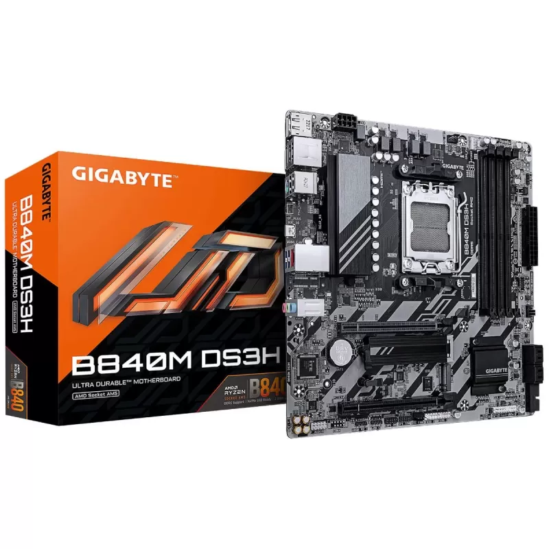 Motherboard Gigabyte B840M DS3H DDR5 AM5