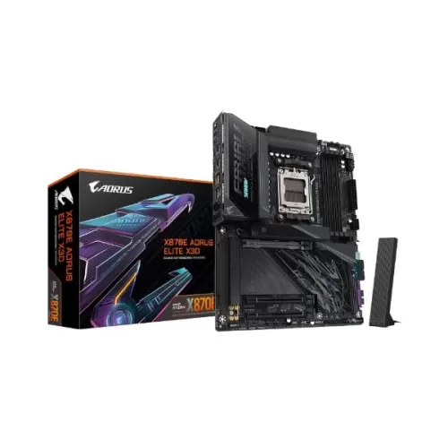 לוח אם Gigabyte X870E AORUS ELITE X3D DDR5 AM5