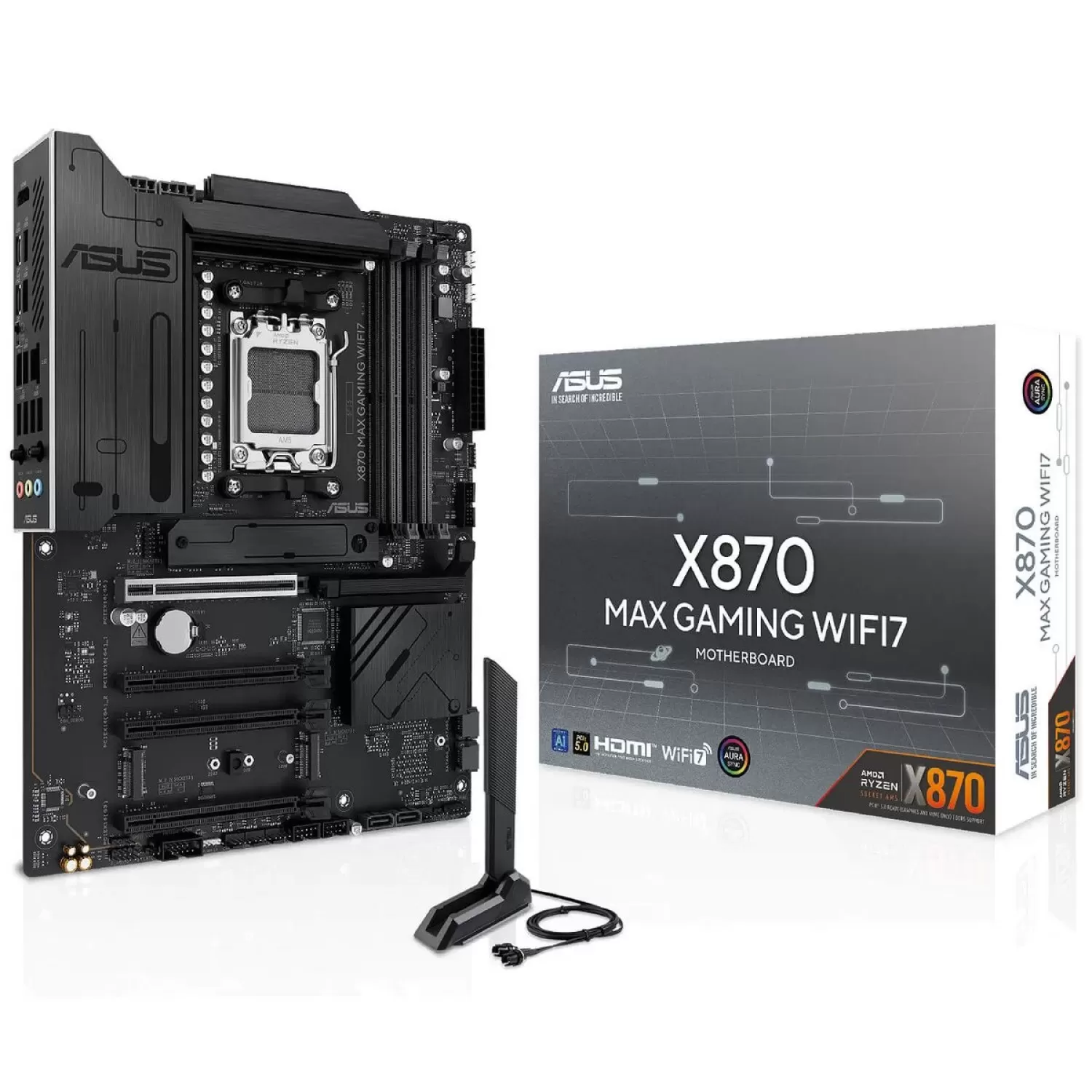Материнская Плата Asus X870 MAX GAMING WiFi7 DDR5 AM5
