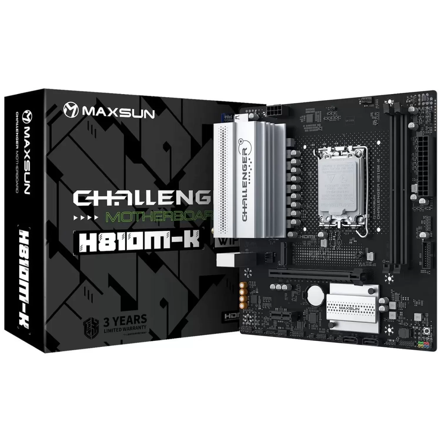 Motherboard MAXSUN Challenger H810M-K WIFI DDR5 LGA1851