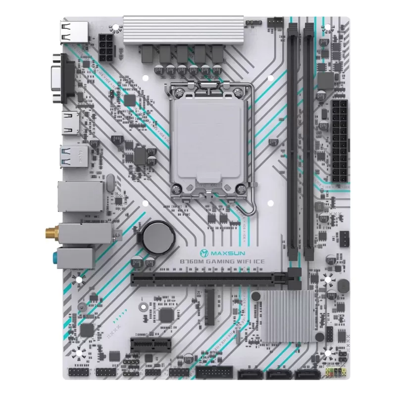 Motherboard MAXSUN B760M GAMING WiFi ICE DDR4 LGA1700