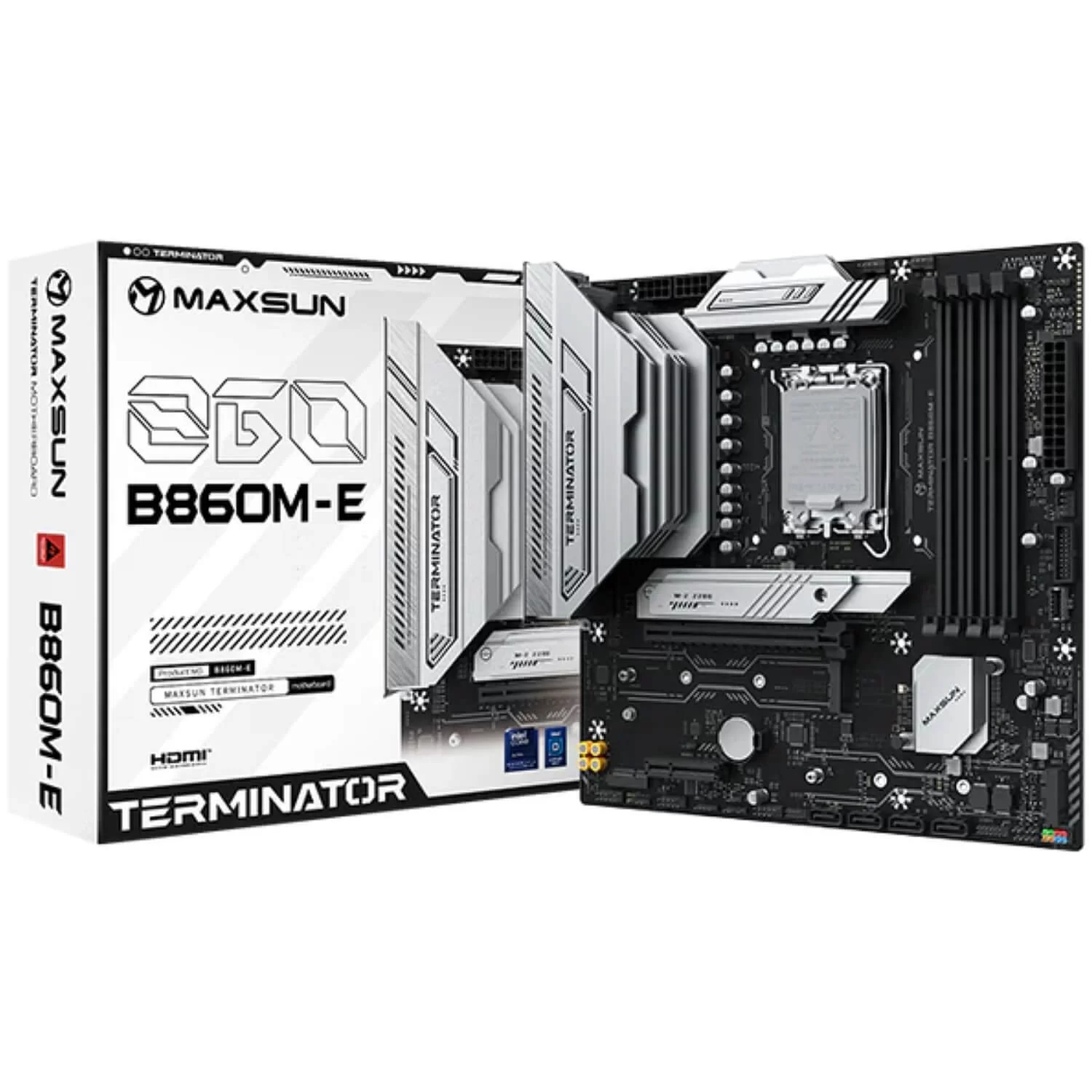 Материнская Плата MAXSUN Terminator B860M-E DDR5 LGA1851