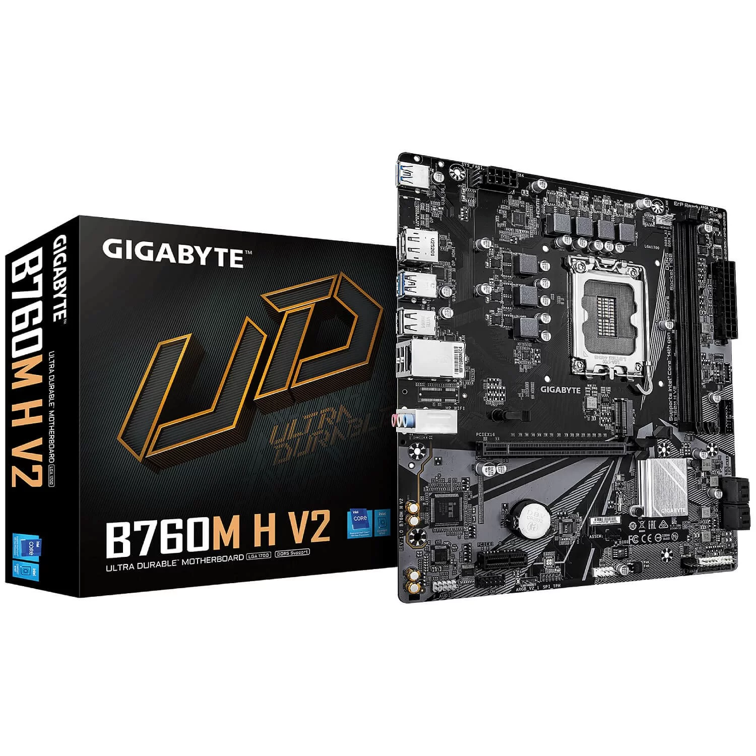 Материнская Плата Gigabyte GB760MHV2 DDR5 LGA1700
