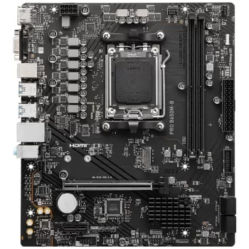 Материнская Плата MSI PRO B650M-B DDR5 AM5 Материнская Плата MSI PRO B650M-B DDR5 AM5