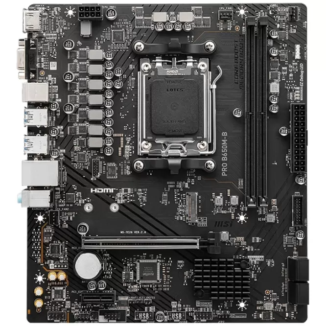 Материнская Плата MSI PRO B650M-B DDR5 AM5