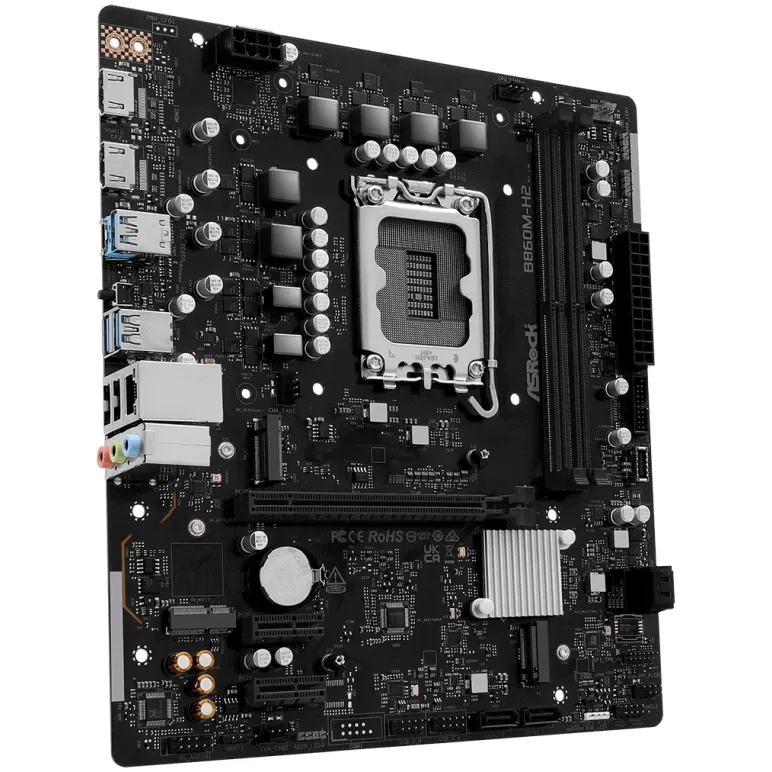 Материнская Плата ASRock B860M-H2 DDR5 LGA1851 Материнская Плата ASRock B860M-H2 DDR5 LGA1851