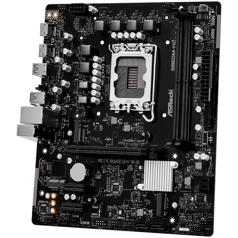 Материнская Плата ASRock B860M-H2 DDR5 LGA1851 Материнская Плата ASRock B860M-H2 DDR5 LGA1851