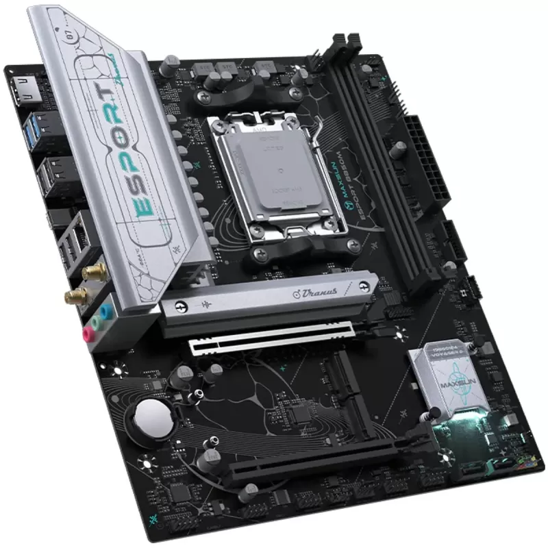 Материнская Плата MAXSUN eSport B850M WIFI6E DDR5 AM5 Материнская Плата MAXSUN eSport B850M WIFI6E DDR5 AM5