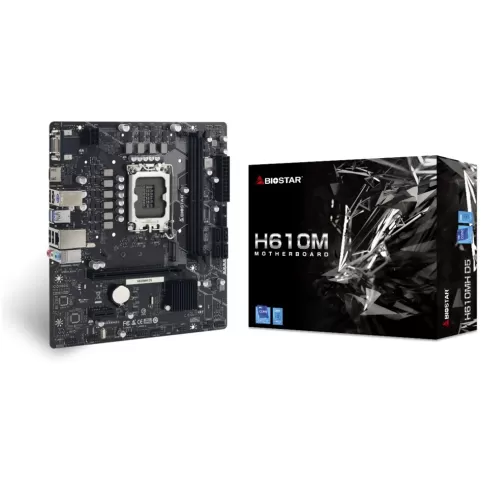Motherboard BIOSTAR H610MH D5 DDR5 LGA1700