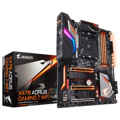 Motherboard Gigabyte X470 AORUS GAMING 7 WIFI DDR4 AM4 Motherboard Gigabyte X470 AORUS GAMING 7 WIFI DDR4 AM4