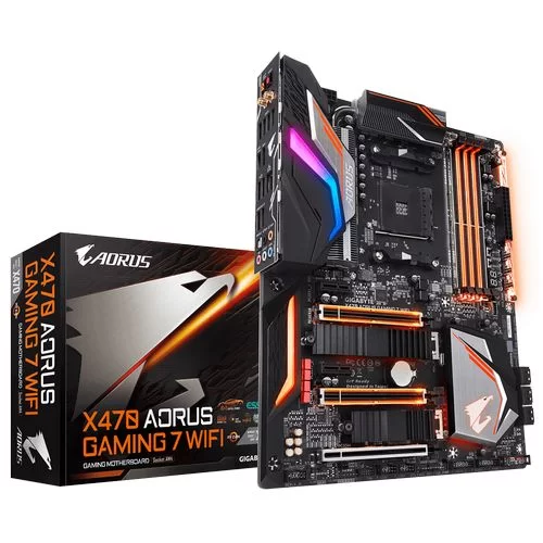 Motherboard Gigabyte X470 AORUS GAMING 7 WIFI DDR4 AM4 - official importer