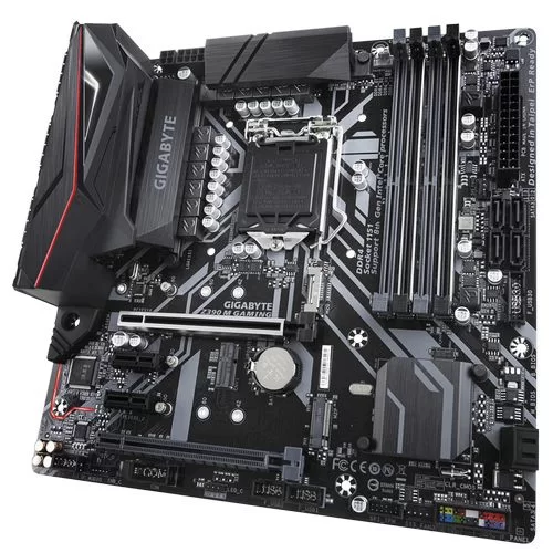 Motherboard Gigabyte GA-Z390 M GAMING DDR4 LGA1151 - official importer Motherboard Gigabyte GA-Z390 M GAMING DDR4 LGA1151 - official importer