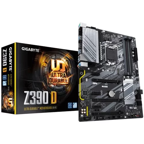 לוח אם Gigabyte Z390 D DDR4 LGA1151 - יבואן רשמי