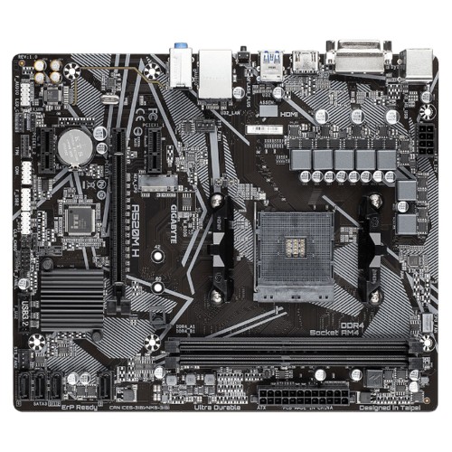Motherboard Gigabyte A520M H DDR4 AM4
