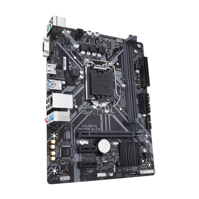 לוח אם Gigabyte H310M H DDR4 LGA1151 - יבואן רשמי