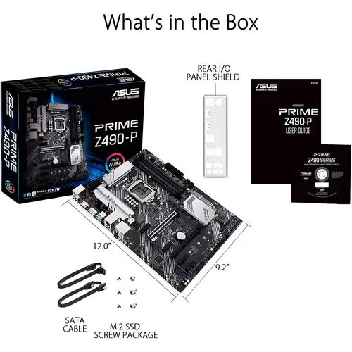 לוח אם Asus PRIME Z490-P DDR4 LGA1200