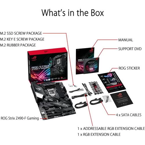 Motherboard Asus ROG STRIX Z490-F GAMING DDR4 LGA1200