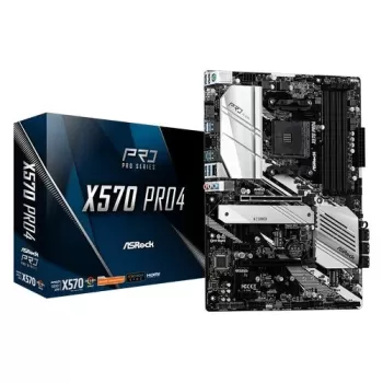 Материнская Плата ASRock X570 Pro4 DDR4 AM4 Материнская Плата ASRock X570 Pro4 DDR4 AM4