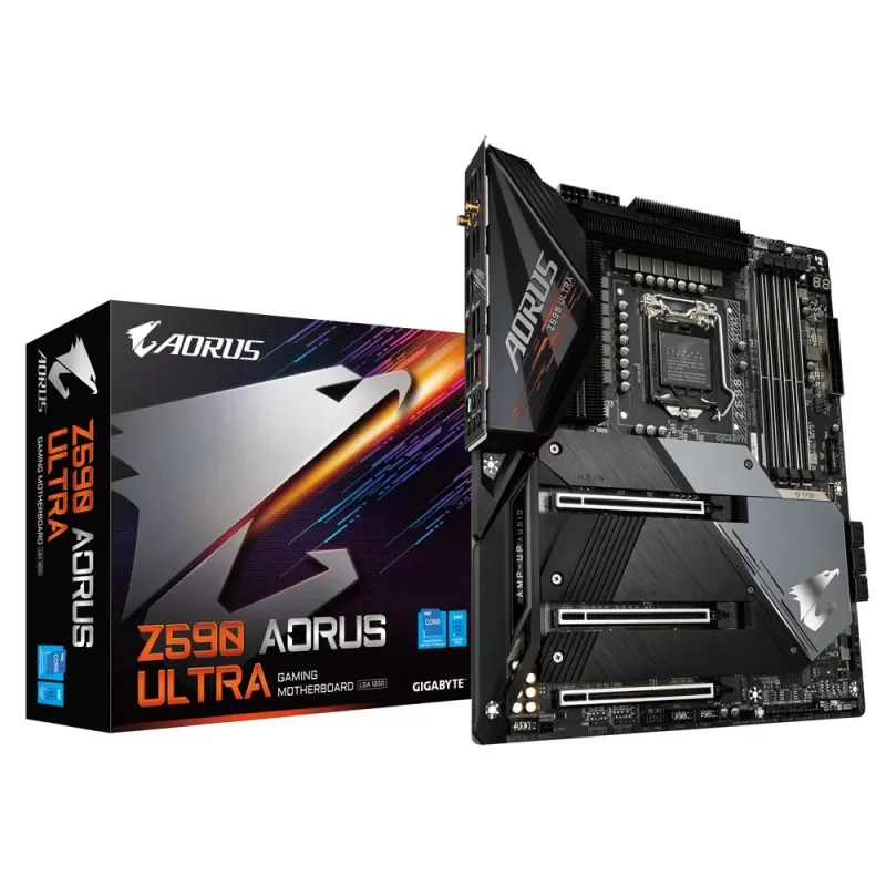 לוח אם Gigabyte Z590 AORUS ULTRA DDR4 DIMM LGA1200