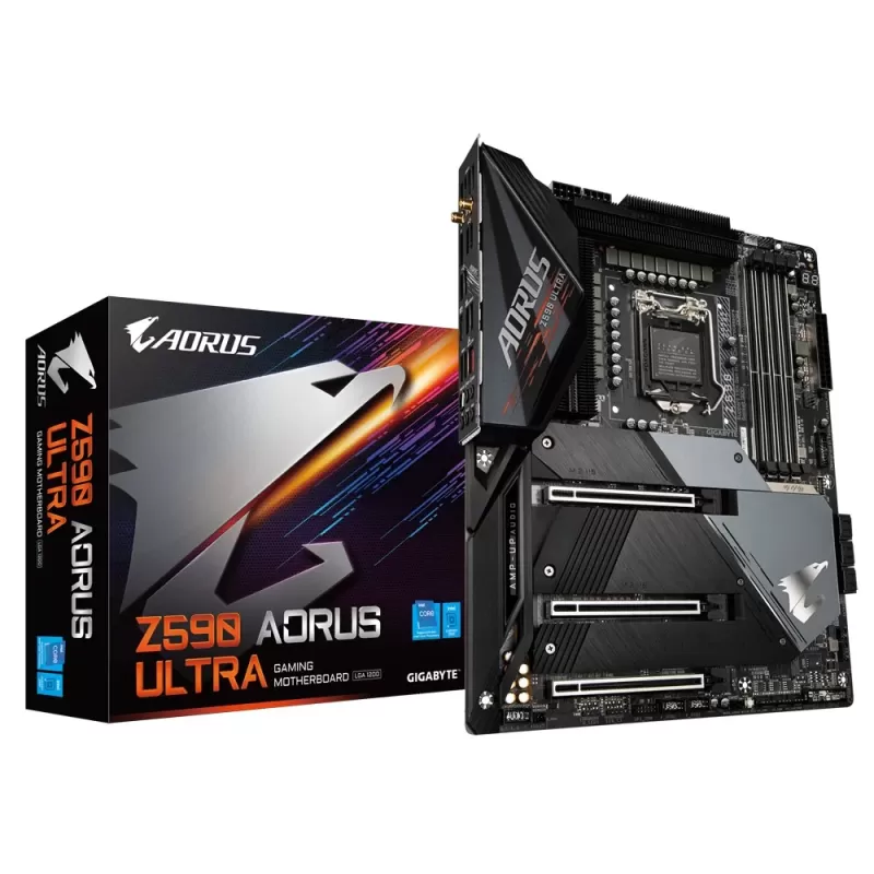 לוח אם Gigabyte Z590 AORUS ULTRA DDR4 DIMM LGA1200