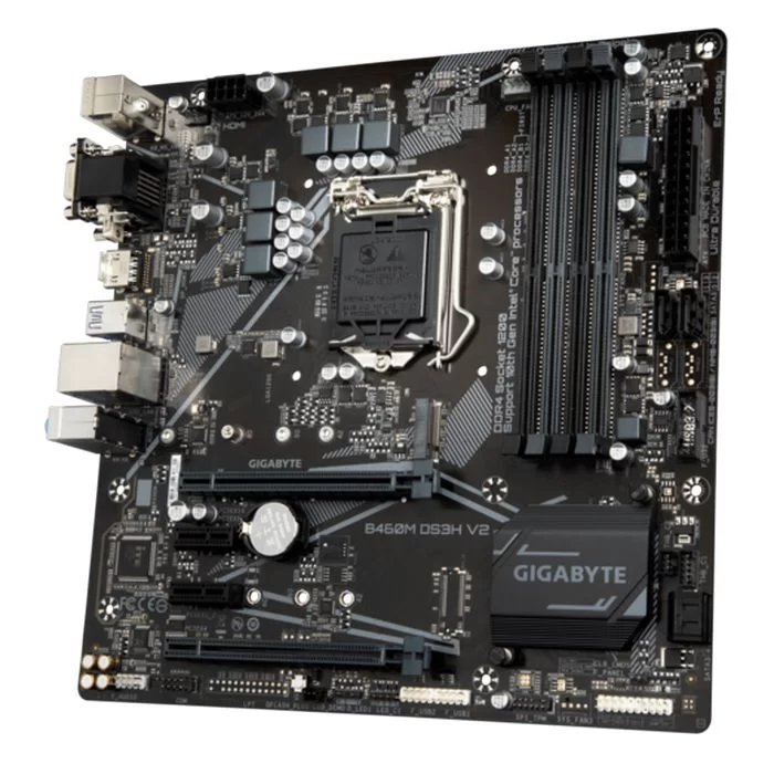 Motherboard Gigabyte B460 DS3H V2 DDR4 LGA1200 - official importer