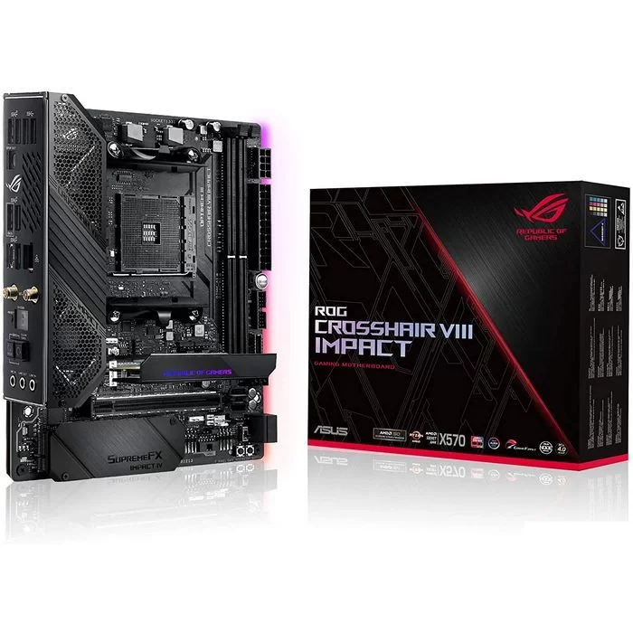 Материнская Плата Asus ROG Crosshair VIII Impact DDR4 AM4