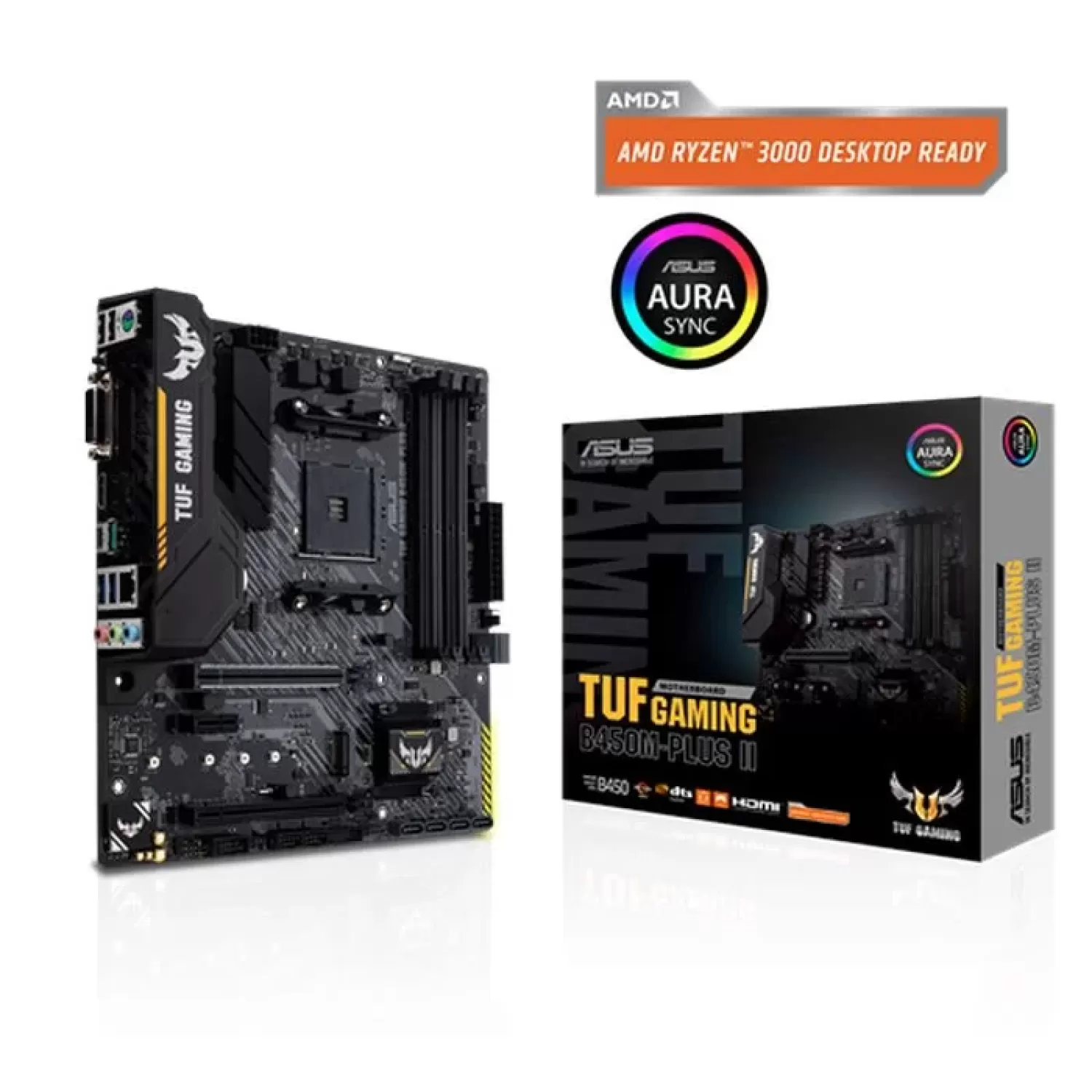 Motherboard Asus TUF GAMING B450M-PLUS II DDR4 DIMM AM4