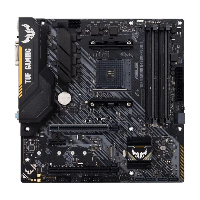 Motherboard Asus TUF GAMING B450M-PLUS II DDR4 DIMM AM4 Motherboard Asus TUF GAMING B450M-PLUS II DDR4 DIMM AM4