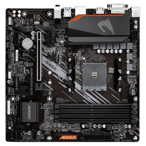 לוח אם Gigabyte A520M AORUS ELITE DDR4 DIMM AM4 - יבואן רשמי