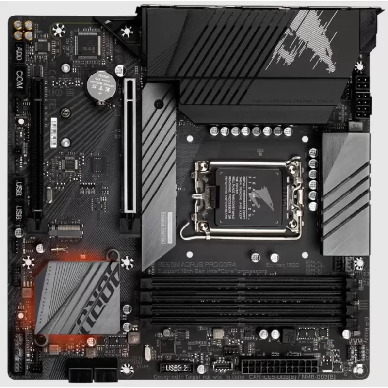 לוח אם Gigabyte B660M AORUS PRO DDR4 LGA1700 - יבואן רשמי