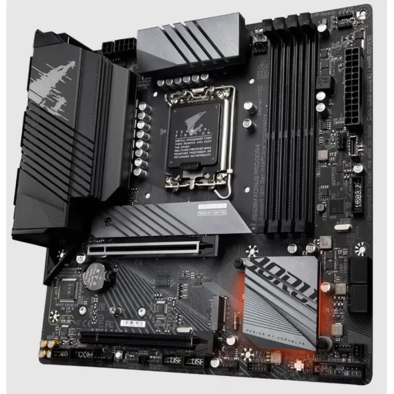לוח אם Gigabyte B660M AORUS PRO DDR4 LGA1700 - יבואן רשמי