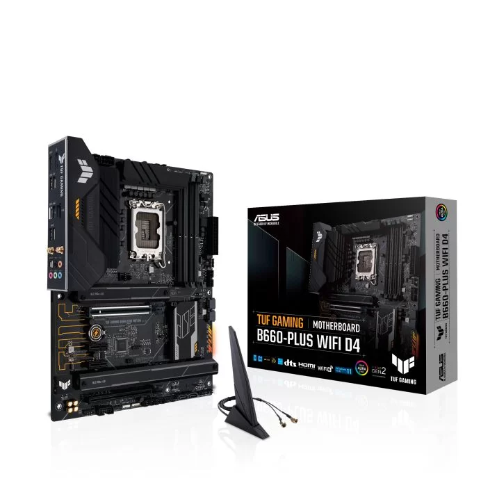 Материнская Плата Asus TUF GAMING B660-PLUS WIFI D4 DDR4 DIMM LGA1700
