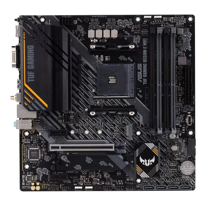 Материнская Плата Asus TUF GAMING B550M-E WIFI DDR4 DIMM AM4