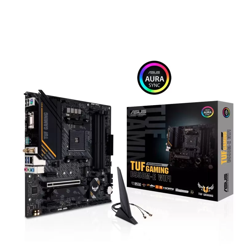 Материнская Плата Asus TUF GAMING B550M-E WIFI DDR4 DIMM AM4