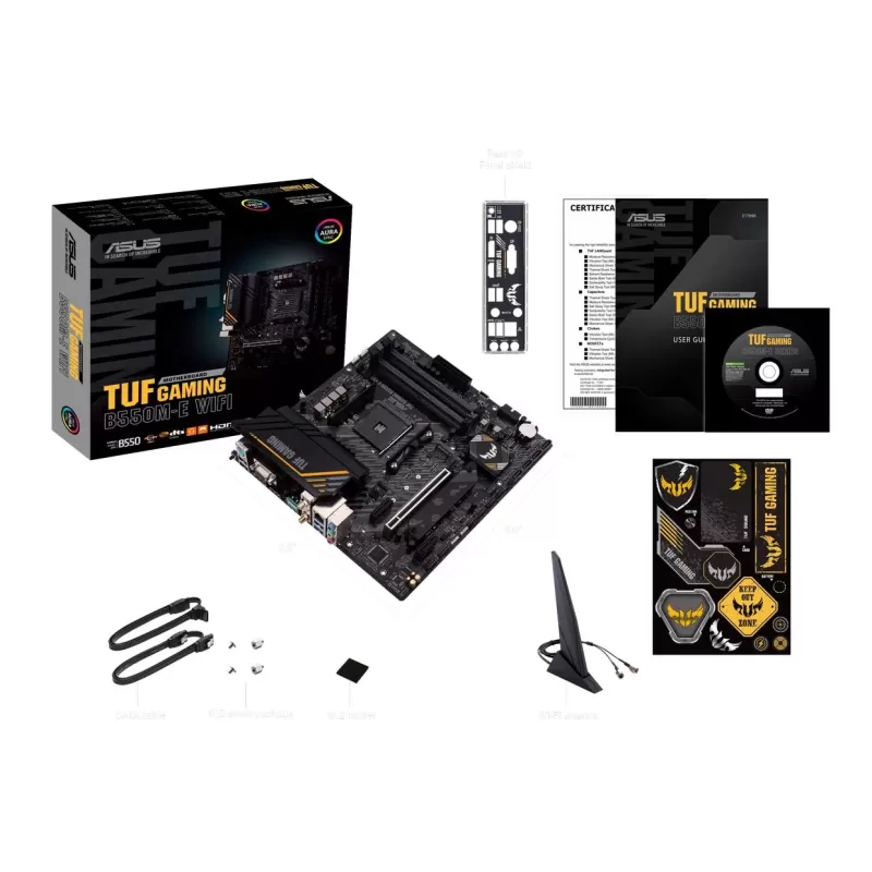 Материнская Плата Asus TUF GAMING B550M-E WIFI DDR4 DIMM AM4