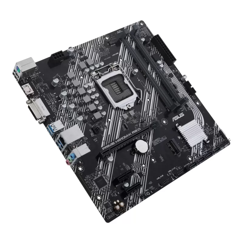Материнская Плата Asus PRIME H410M-K R2.0 DDR4 DIMM LGA1200