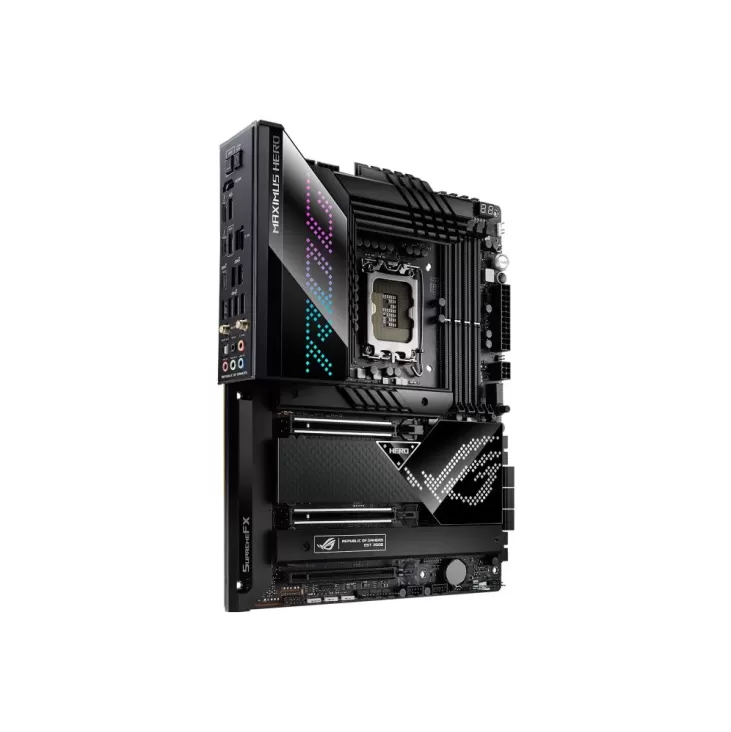 לוח אם Asus ROG MAXIMUS Z690 HERO DDR5 DIMM LGA1700 לוח אם Asus ROG MAXIMUS Z690 HERO DDR5 DIMM LGA1700