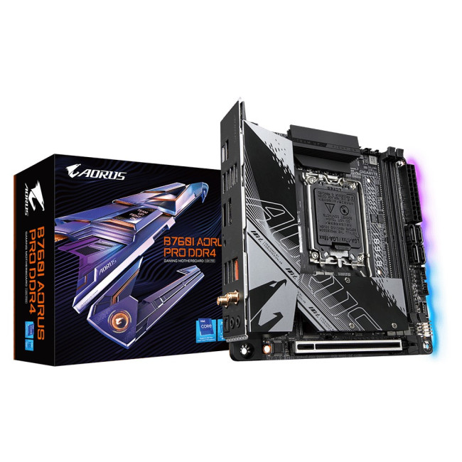 Материнская Плата Gigabyte B760I AORUS PRO DDR4 LGA1700