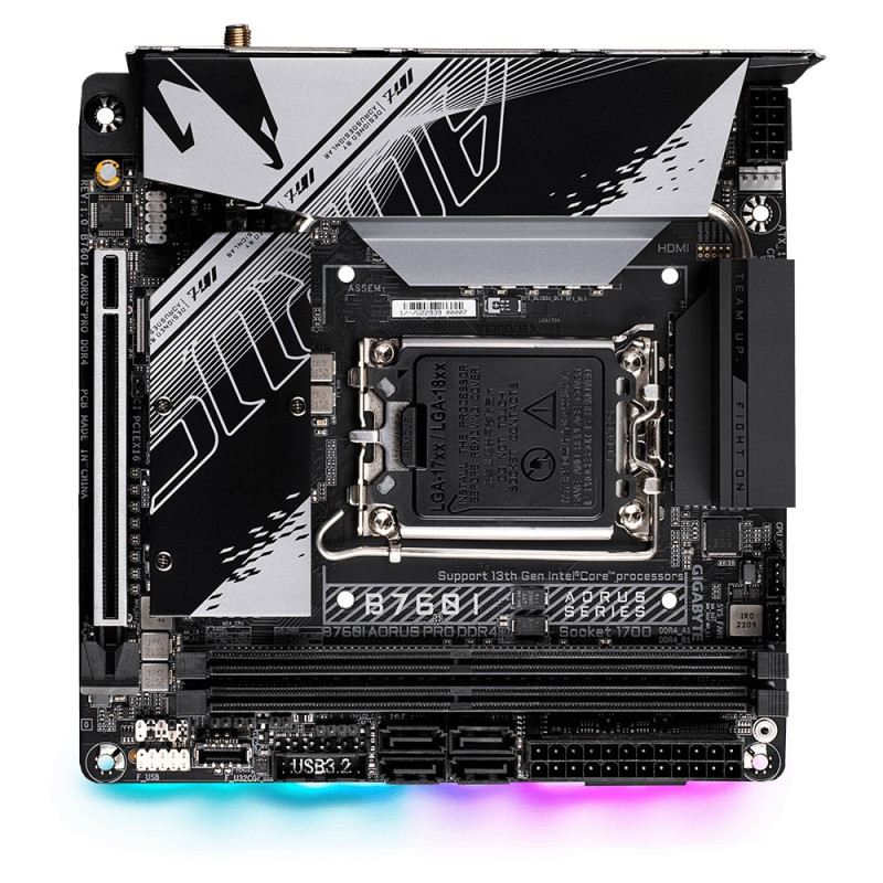 Motherboard Gigabyte B760I AORUS PRO DDR4 LGA1700