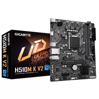 לוח אם Gigabyte H510M K V2 DDR4 LGA1200 - יבואן רשמי