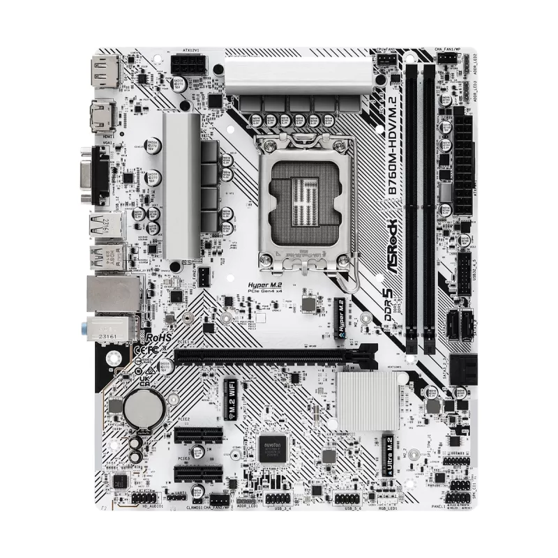 Материнская Плата ASRock B760M-HDV/M.2 DDR5 LGA1700