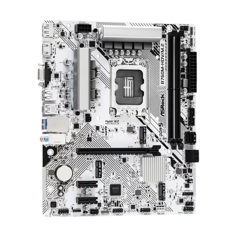 Материнская Плата ASRock B760M-HDV/M.2 DDR5 LGA1700