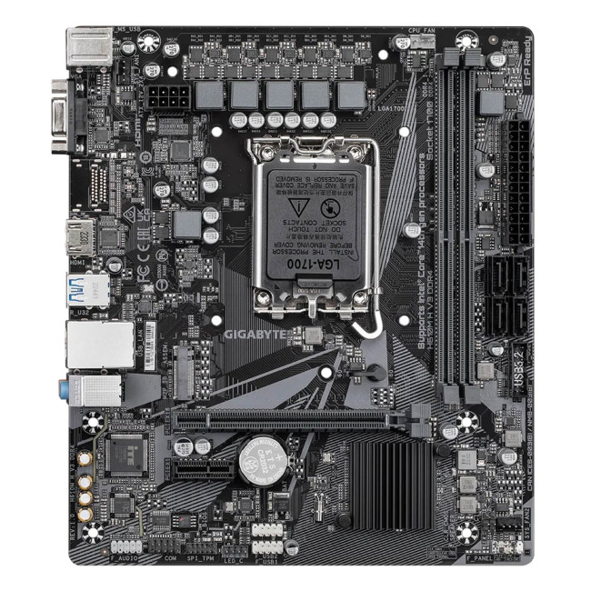 Материнская Плата Gigabyte H610M H V3 DDR4 LGA1700..