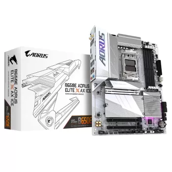 Материнская Плата Gigabyte B650E AORUS ELITE X AX ICE DDR5 DIMM AM5 Материнская Плата Gigabyte B650E AORUS ELITE X AX ICE DDR5 DIMM AM5