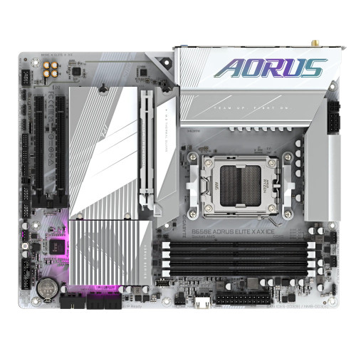 לוח אם Gigabyte B650E AORUS ELITE X AX ICE DDR5 ATX AM5