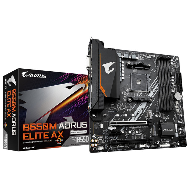Motherboard Gigabyte B550M AORUS ELITE AX DDR4 AM4