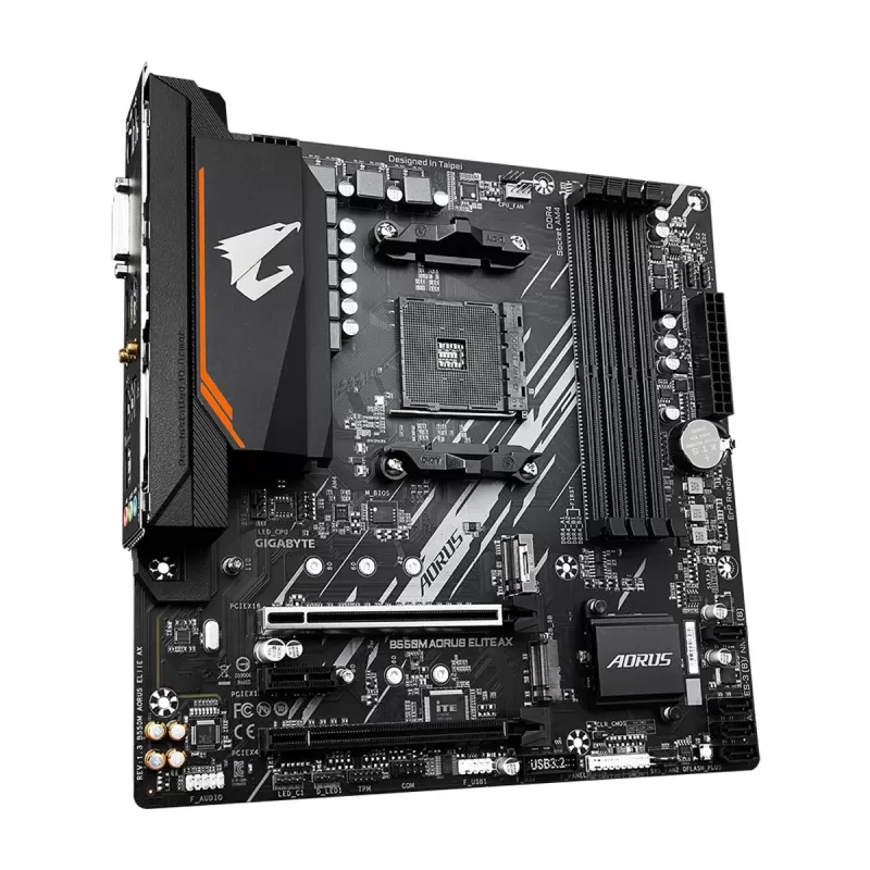 Motherboard Gigabyte B550M AORUS ELITE AX DDR4 AM4