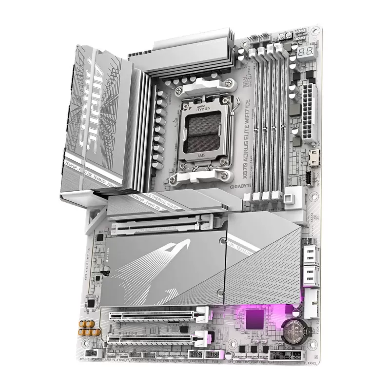לוח אם Gigabyte X870 AORUS ELITE WIFI7 ICE DDR5 AM5