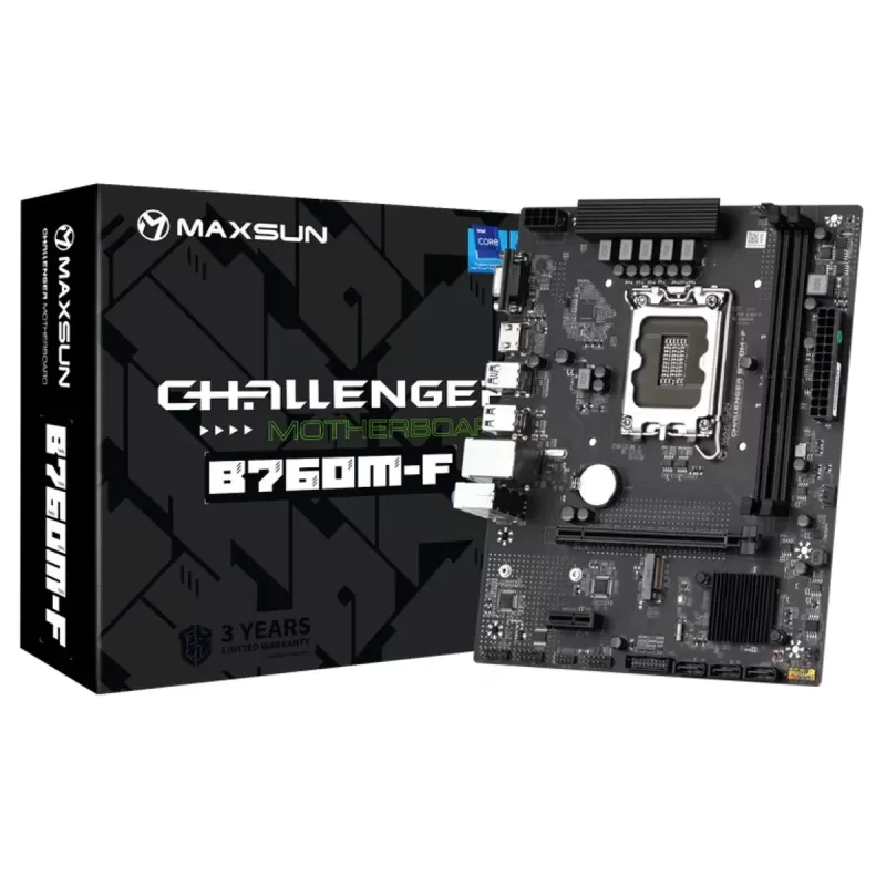 Motherboard MAXSUN Challenger B760M-F DDR4 LGA1700